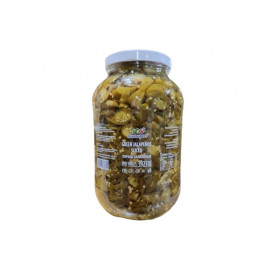 Перець різаний jalapenos sliced ТМ "Luxеapers" 3800 г
